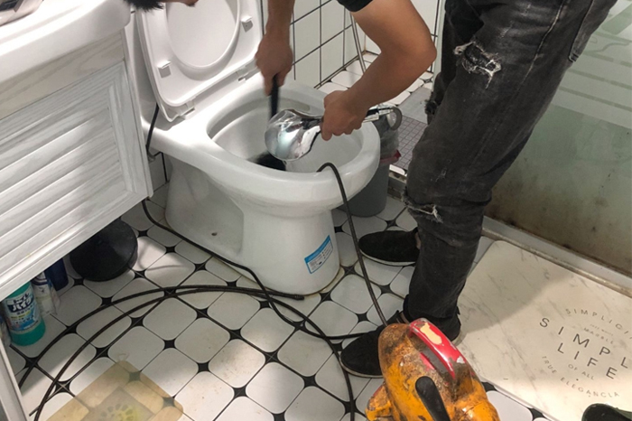 汶川疏通下水道