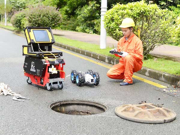 汶川管道机器人检测