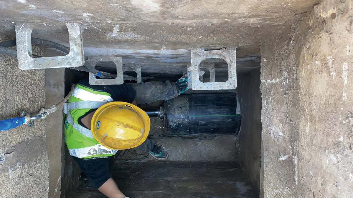 汶川HDPE短管内衬法